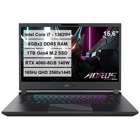 Resim Aorus 15 BKF Intel Core i7 13620H 15.6" 16 GB DDR5 RAM 1 TB M.2 SSD RTX4060 8 GB FreeDOS Gaming Laptop 