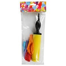 Resim Parti Balon Pompa Seti Sarı 