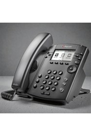 Resim POLYCOM VVX 301 Kurumsal Masaüstü IP Telefon - 6 Hat HD Voice PoE Ofis VoIP Kurumsal Santral Telefon 
