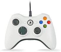 Resim Kontorland X3H - PC ve XBOX 360 Uyumlu Titreşimli Kablolu Oyun Kolu GamePad Beyaz 