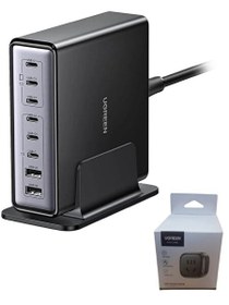 Resim Ugreen 55763 X766 Nexode 6xUSB-C 2xUSB-A 200W 8 Portlu Masaüstü Hızlı Şarj Cihazı 