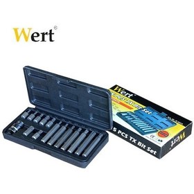 Resim Wert 2243 Torx Bits Uç Seti. 15 Parça 
