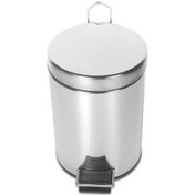 Resim 3700-308 Metal Pedallı Çöp Kovası 8 Litre 