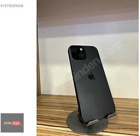 Resim Apple iPhone 15 İkinci El YD | 128 GB | Siyah 