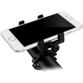 Resim Tw Alüminyum Bisiklet Motosiklet Gidon Telefon Tutucu Siyah 