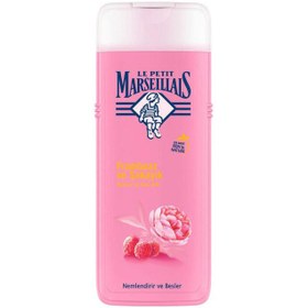 Resim Le Petit Marseillais Duş Jeli - Frambuaz Şakayık 400ml 