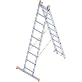 Resim Ennalbur Saraylı 2X9 A Tipi Sürgülü Merdiven 4.94 M 