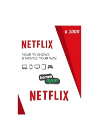 Resim Hemenoyun Netflix 1000 Tl Hediye Kartı 