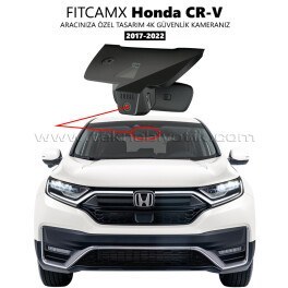 Resim FitCamX - Honda CR-V (5th Gen) Modele Özel 4K Araç Kamerası (2017-2022) 