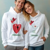 Resim Kalbimin Anahtarı Sevgili Sweatshirt 