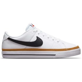 Resim Nike DH3161-100 Court Legacy Sneaker Unisex Spor Ayakkabı BEYAZ 