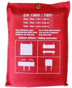 Resim aircraft 100cm X 150cm Yangın Battaniyesi 