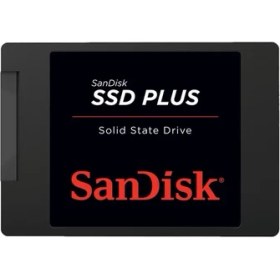 Resim Sandisk SSD Plus 240 GB SSD 1000 MB/s Okuma Hızı ve 440 MB/s Yazma Hızı ile E-Sata Bağlantı Tipi 