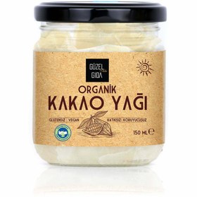 Resim GÜZEL GIDA Organik Kakao Yağı 150ml 