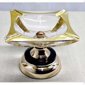 Resim Universal Metal Ayaklı Cam Küllük 