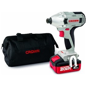 Resim Crown CT22021HX4-TB Akülü Darbeli Vidalama 
