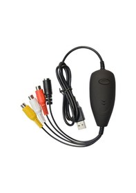 Resim Usb 2.0 Video Capture Kart Vhs, Hi8 Video Kasetleri Bilgisayara Aktarma 