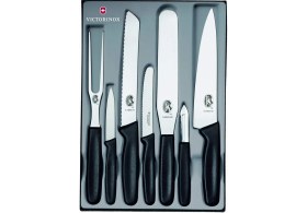 Resim Delixa 5.1103.7 7 Parça Siyah Sap Mutfak Seti 