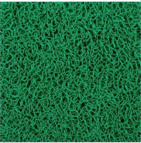 Resim YEŞİL COLOURMAT Kaydırmaz Kaymaz Yolluk Karmaşık Halı Kıvırcık Paspas 1 M X 1 M 