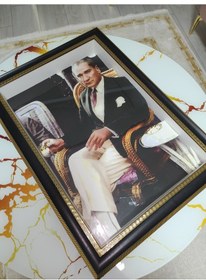 Resim Mustafa Kemal Atatürk 35 X 50 Rölyef Tablo 