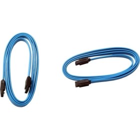 Resim Magideal 2pc 1m Seri Sata 3 Kablo Düz Kurşun Sabit Disk Verileri 3.3ft Mavi 