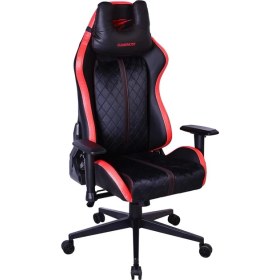 Resim Havit Gamenote GC936A Profesyonel Gaming Kumaş Oyuncu Koltuğu - Siyah / Kırmızı 