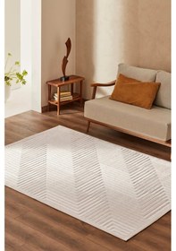 Resim Kaşmir Halı 7/24 Iskandinav Corner Beyaz 120X180 CM Salon Mutfak Halısı Yolluk Kilim 