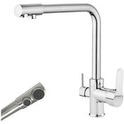 Resim Üç Yollu Su Arıtmalı Batarya Musluğu 