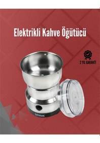 Resim Paslanmaz Çelik Elektrikli Kahve Değirmeni Sessiz, Hızlı, Çok Amaçlı Öğütücü 200w Diğer 