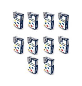 Resim 310 Renkli Raptiye Pvc Kaplı 10 Adet Diğer 