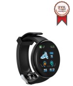Resim Torima D18S Smart Watch Android IOS Uyumlu Akıllı Saat Siyah 