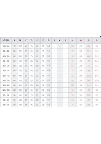 Resim Shower 100x120 Oval Asimetrik Duş Teknesi Panelli 