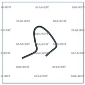 Resim Hortum Kalorifer R12 71-00 Çıkış Sağ 7700516244 