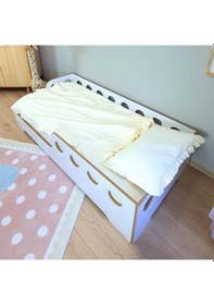 Resim Markaawm Markaawm Montessori Yatak Çocuk Ve Bebek Karyolası Akçaağaç 