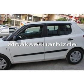 Resim Skoda Fabia Mügen Cam Rüzgarlığı 2009-2014 Arası 4 Lü Ithal N11.29504 