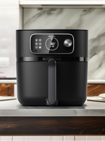 Resim Philips 8.3 L (YENİ SERİ) Aile Boyu Kapasite 22'in1 Uzaktan Bağlantılı Premium Airfryer | 7 Porsiyon 