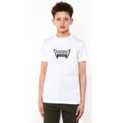 Resim Qivi Wolfteam Logo Baskılı Çocuk Beyaz Tshirt 