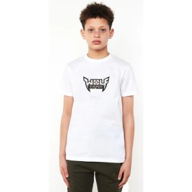 Resim Qivi Wolfteam Logo Baskılı Çocuk Beyaz Tshirt 