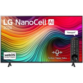 Resim LG 55NANO81T6A 55" 140 Ekran UHD Smart Nanocell Televizyon 