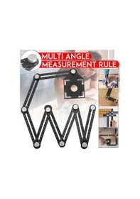 Resim Geleneksel Profesyonel 4/8 Çok Açılı Ayarlanabilir Bulucu Cetvel Alüminyum Alaşımlı Açıl Delik Bulucu Dğ. Ölçüm Cihazları 55834729 