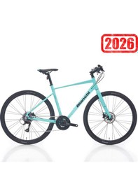 Resim Shimano Bianchi Nirone 7 Şehir Bisikleti 24v Celeste M/47cm Siyah 