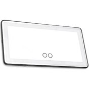 Resim Symbee Araç Aynası Led Işıklı Şarj Edilebilir 3 Modlu Dokunmatik Evrensel Makyaj Aynası Siyah 