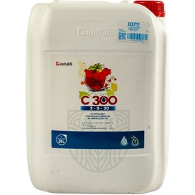 Resim C-300 - 3-0-30 - EC Fertilizer - Kompoze Sıvı Gübre - NK Gübre Çözeltisi 