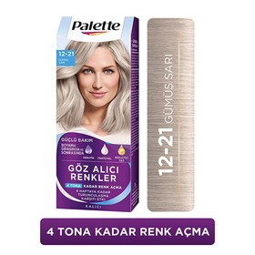 Resim Palette Göz Alıcı Renkler Renk Açıcı 12-21 Gümüş Sarı 