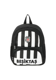 Resim Beşiktaş Nakış Detaylı Çubuklu Anaokulu Çantası - 25340 Çok Renkli 
