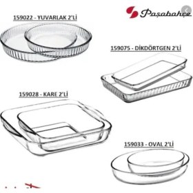 Resim Teknotrust Pratik ve Şık 8 Parça Borcam Seti, Ev ve Mutfak Ihtiyaçlarınız Için Ideal 
