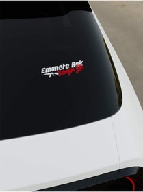 Resim OkyayWorks Emanete Bak Bebeğim Gibi Sticker - Sarı 