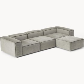 Resim Lego Plus Köşe Koltuk Gri Fitilli 
