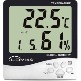 Resim Loyka Sıcaklık ve Nem Ölçer 