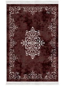 Resim Alanur Home Eko Trend Djt Yıkanabilir Kaymaz Taban 3 Lü Yatak Odası Takımı 616 Klasik Bordo 